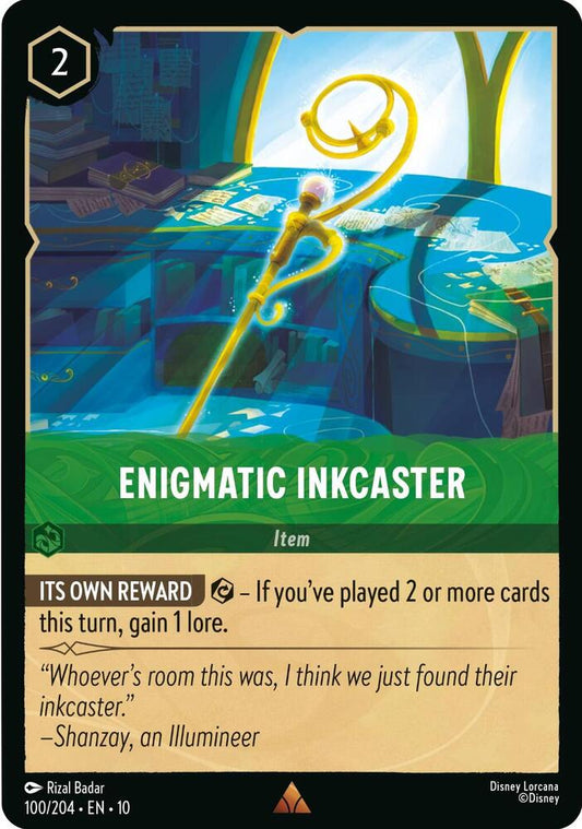 Enigmatic Inkcaster [100EN10] (Whispers In The Well)