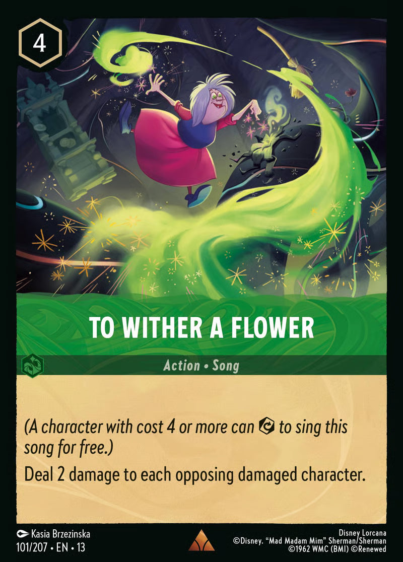 To Wither a Flower [101EN13] (Attack of the Vine)