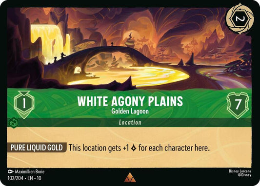 White Agony Plains - Golden Lagoon [102EN10] (Whispers In The Well)