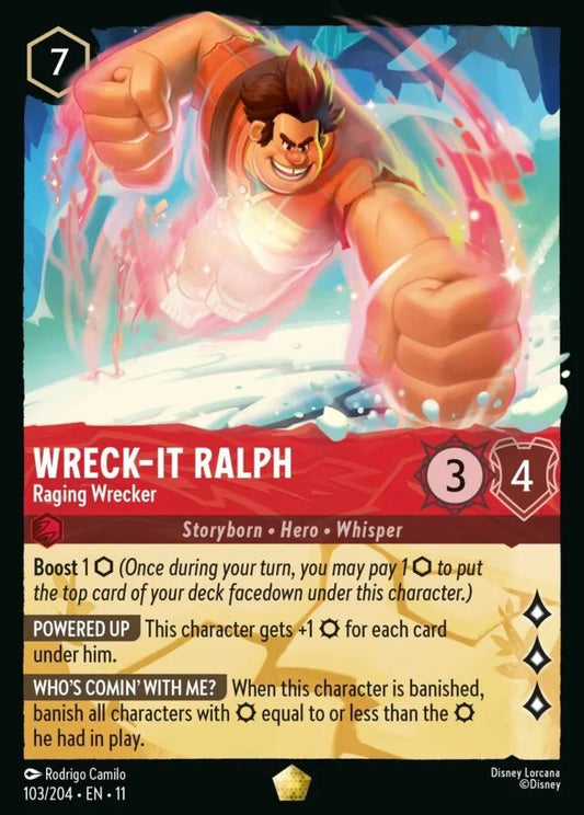 Wreck-It Ralph - Raging Wrecker [103/204] (Winterspell)
