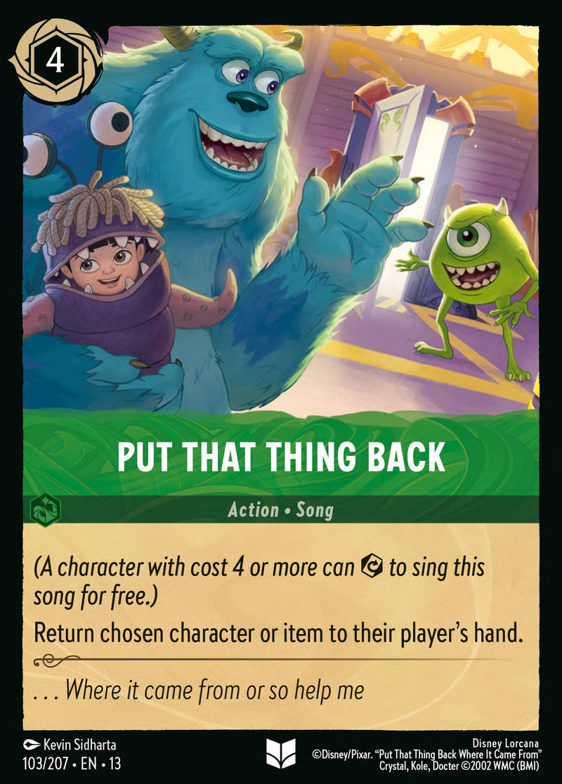 Put That Thing Back [103EN13] (Attack of the Vine)