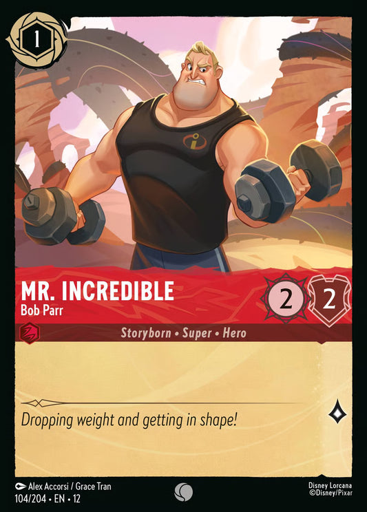 Mr. Incredible - Bob Parr [104EN12] (Wilds Unknown)