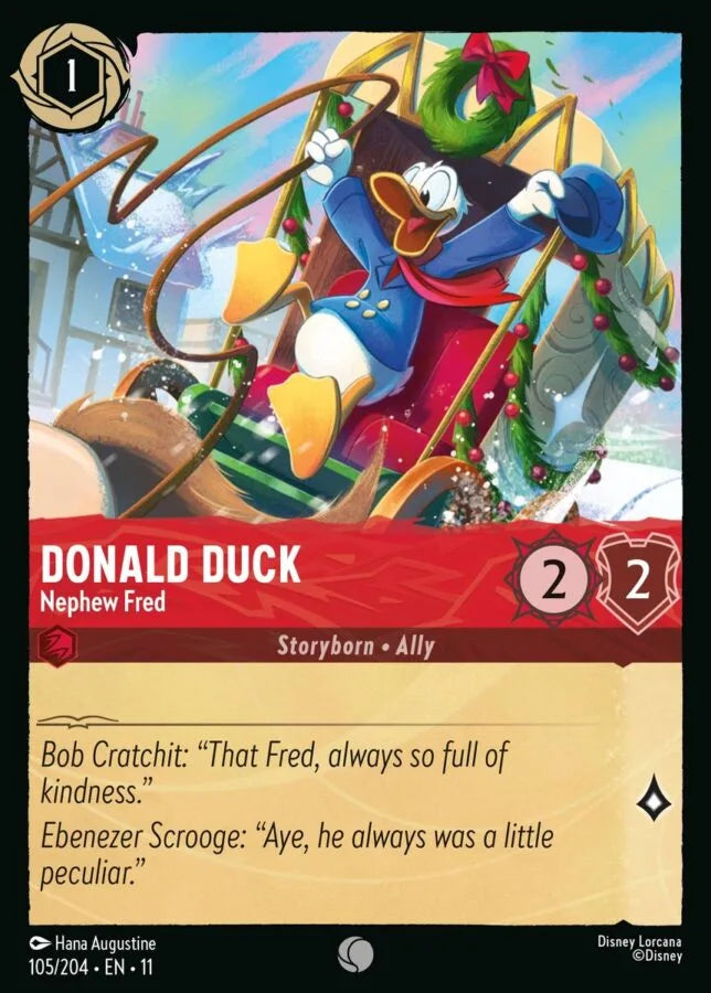 Donald Duck — Nephew Fred [105EN11] Winterspell