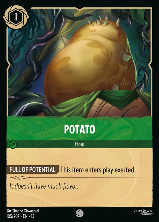 Potato [105EN13] (Attack of the Vine)
