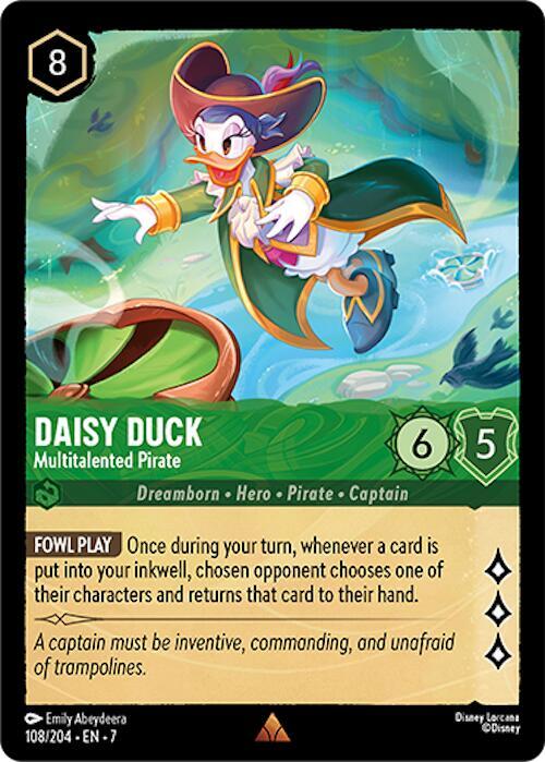 Daisy Duck — Multitalented Pirate [108EN7] Archazia's Island