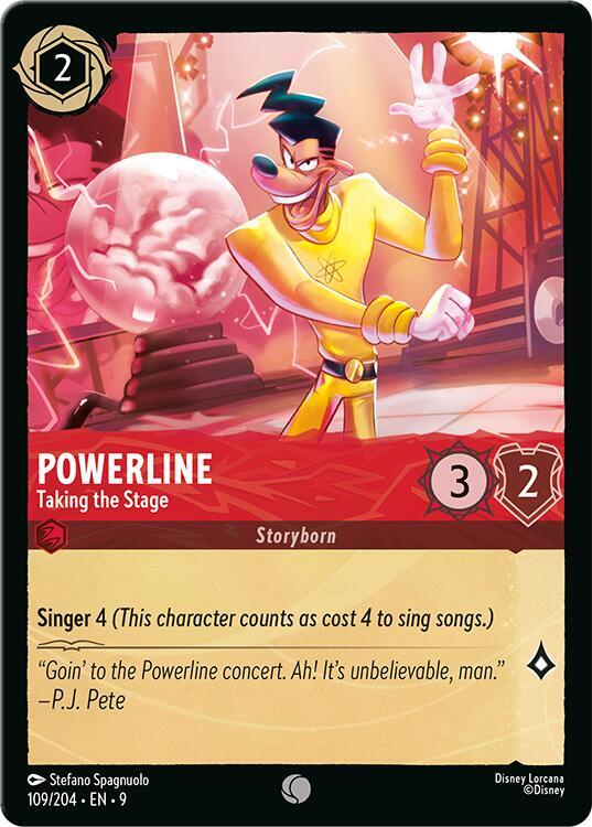 Powerline — Taking the Stage [109EN9] (Fabled)