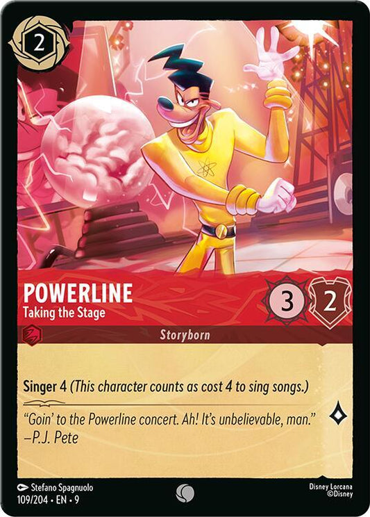 Powerline — Taking the Stage [109EN9] (Fabled)