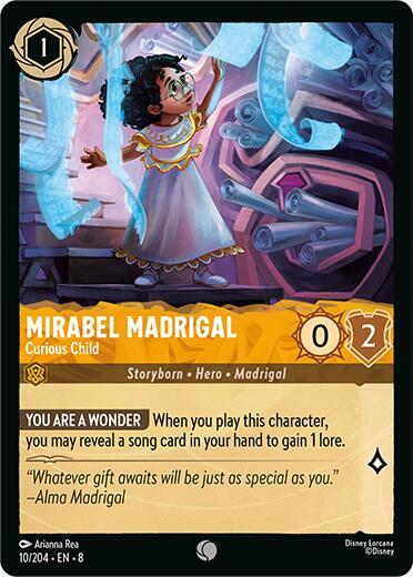 Mirabel Madrigal — Curious Child [10EN8] (Reign of Jafar)