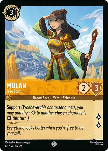 Mulan — Free Spirit [10EN9] (Fabled)