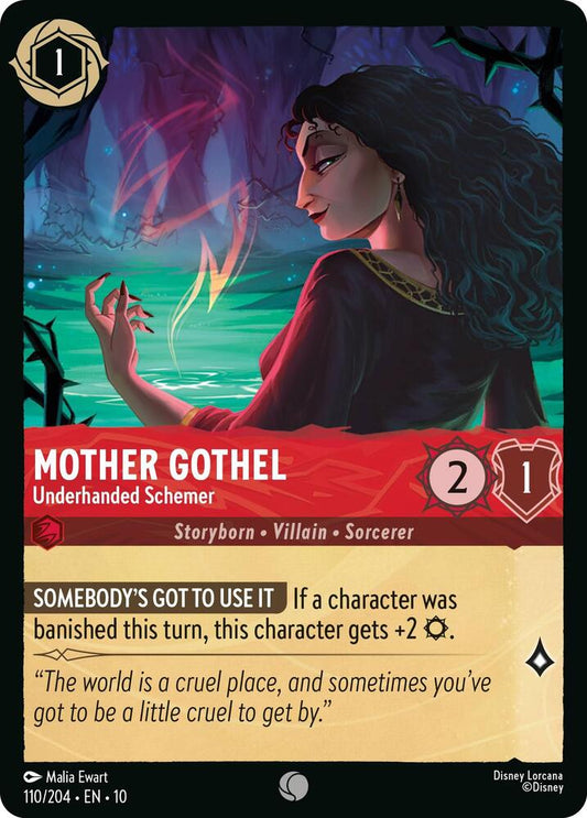 Mother Gothel - Underhanded Schemer [110EN10] (Whispers In The Well)
