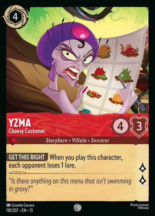 Yzma - Choosy Customer [110EN13] (Attack of the Vine)