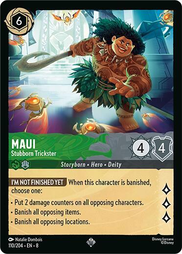 Maui - Stubborn Trickster [110EN8] (Reign of Jafar)