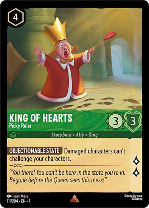 King of Hearts — Picky Ruler [111EN7] Archazia's Island