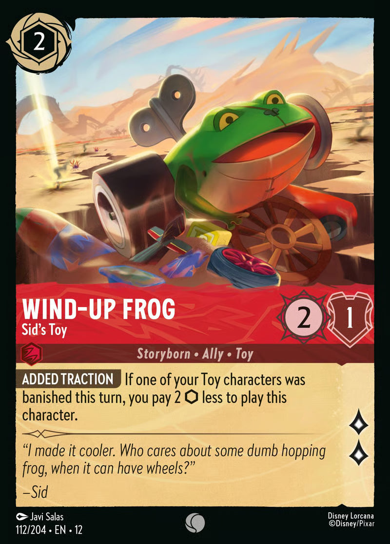 Wind-Up Frog - Sid's Toy [112EN12] (Wilds Unknown)