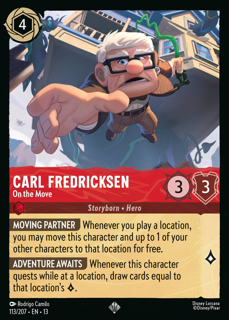 Carl Fredricksen - On the Move [113EN13] (Attack of the Vine)