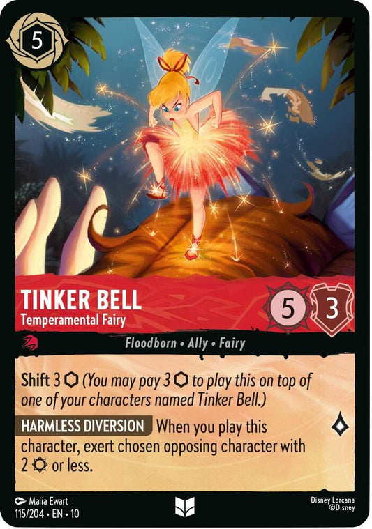 Tinker Bell - Temperamental Fairy [115EN10] (Whispers In The Well)