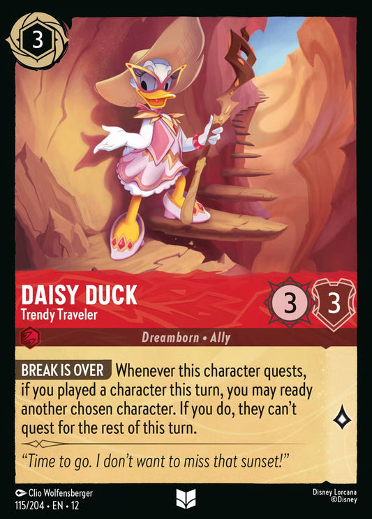 Daisy Duck - Trendy Traveler [115EN12] (Wilds Unknown)