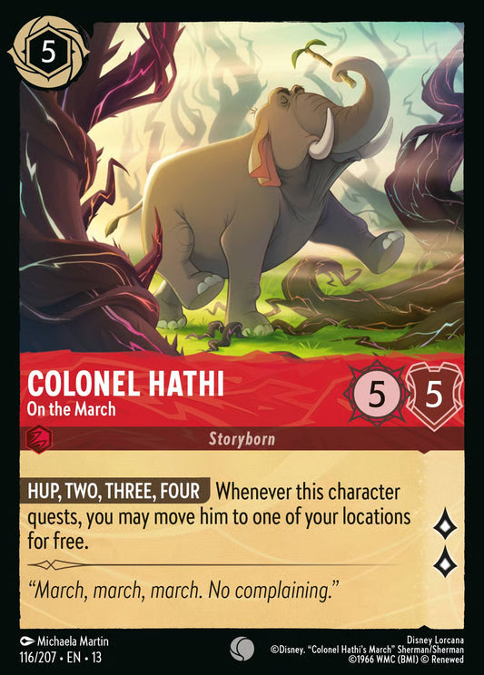 Colonel Hathi - On the March [116EN13] (Attack of the Vine)