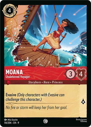 Moana — Undeterred Voyager [116EN9] (Fabled)
