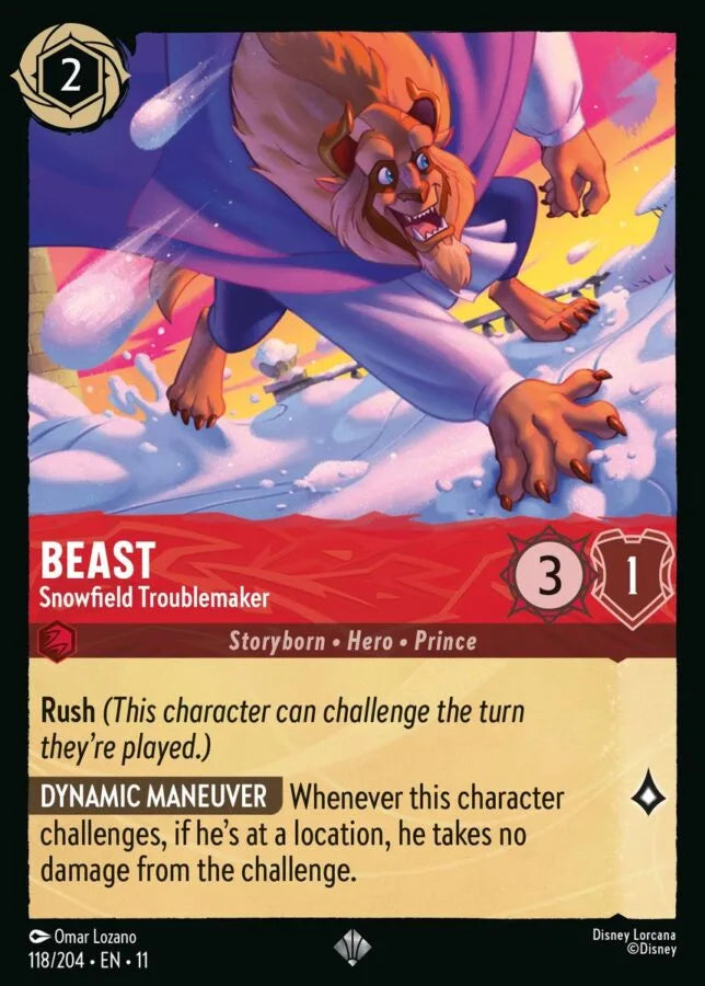 Beast — Snowfield Troublemaker [118EN11] Winterspell