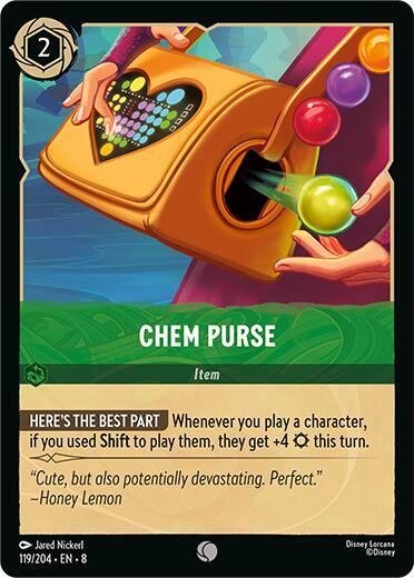 Chem Purse [119EN8] (Reign of Jafar)