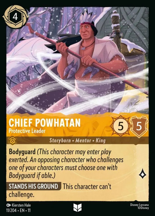 Chief Powhatan — Protective Leader [11EN11] Winterspell