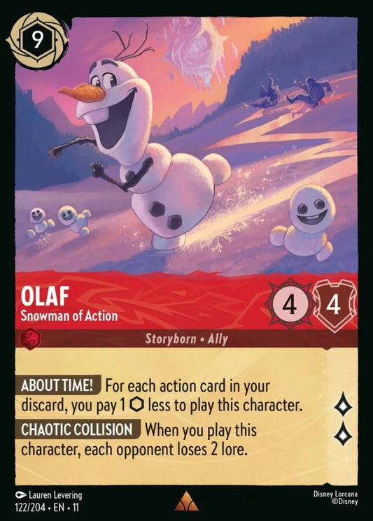 Olaf — Snowman of Action [122EN11] Winterspell
