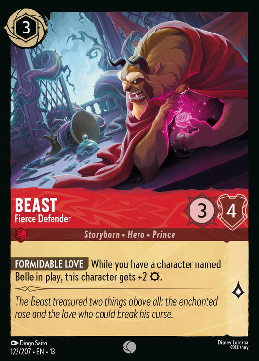Beast - Fierce Defender [122EN13] (Attack of the Vine)