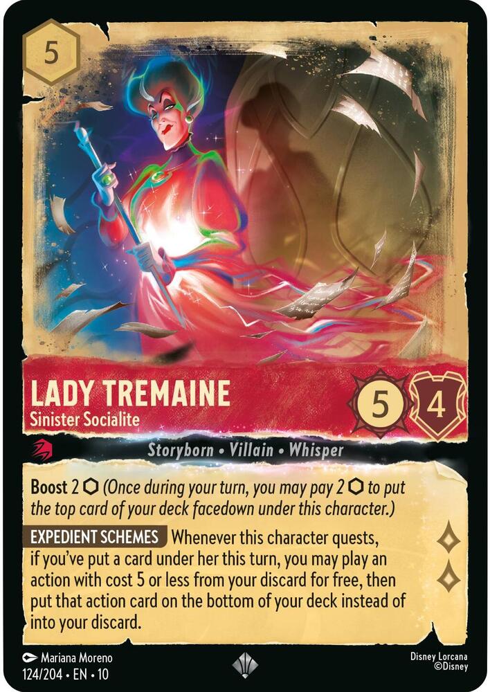 Lady Tremaine - Sinister Socialite [124EN10] (Whispers In The Well)