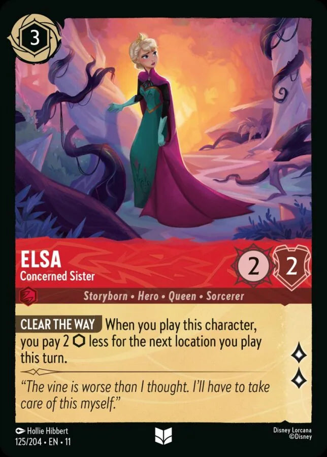 Elsa — Concerned Sister [125EN11] Winterspell