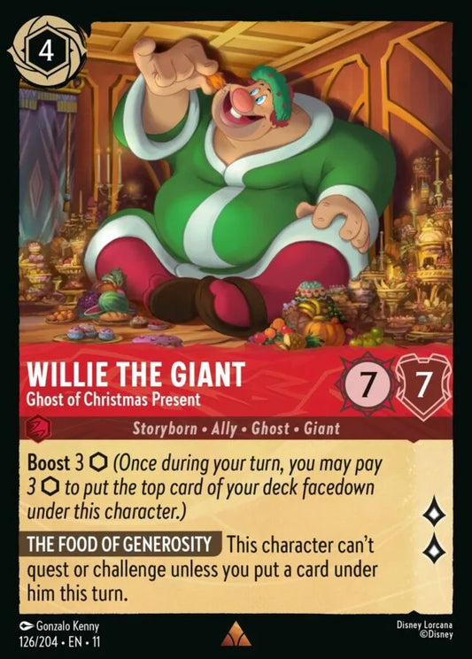 Willie the Giant — Ghost of Christmas Present [126EN11] Winterspell