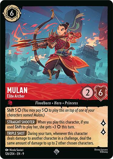 Mulan - Elite Archer [126EN9] (Fabled)