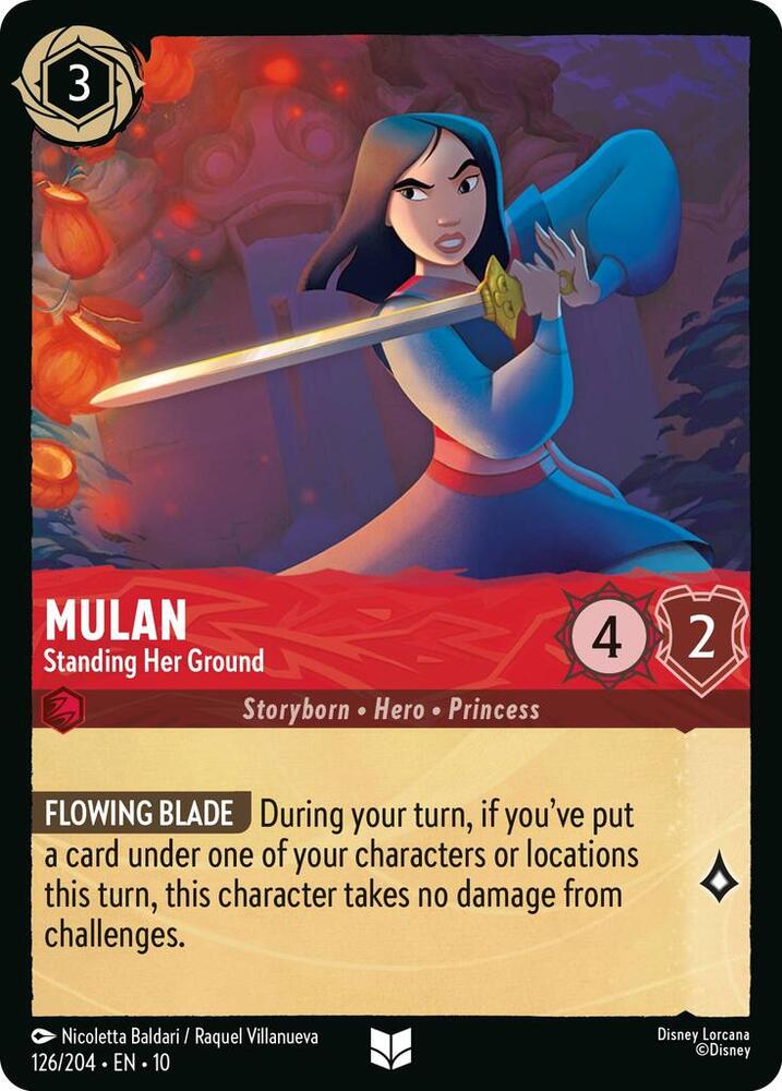 Mulan - Standing Her Ground [126EN10] (Whispers In The Well)