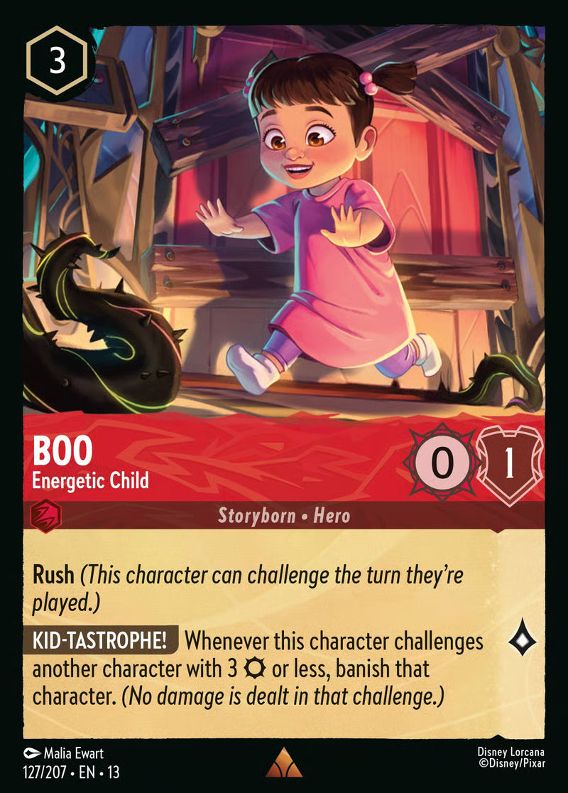 Boo - Energetic Child [127EN13] (Attack of the Vine)