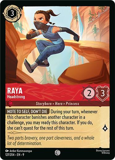 Raya — Headstrong [127EN9] (Fabled)