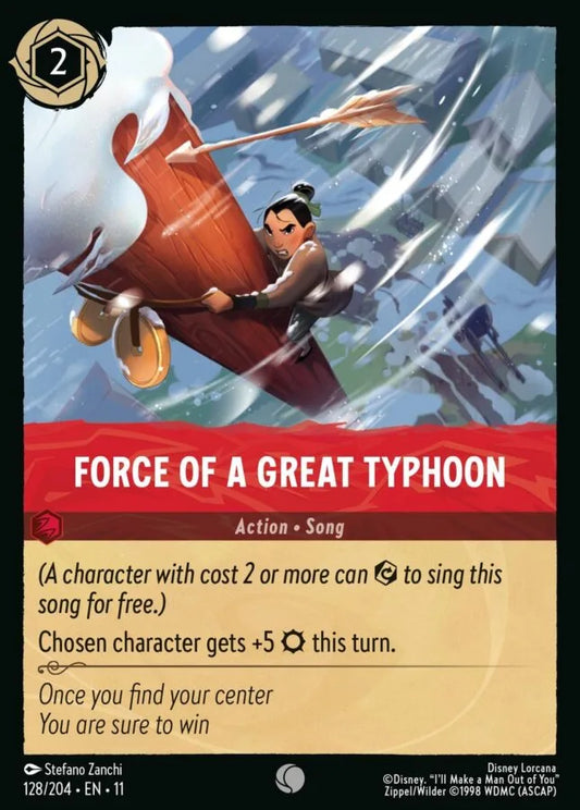 Force of a Great Typhoon [128EN11] Winterspell