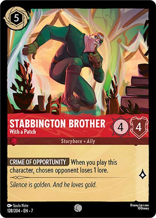 Stabbington Brother — With a Patch [128EN7] Archazia's Island