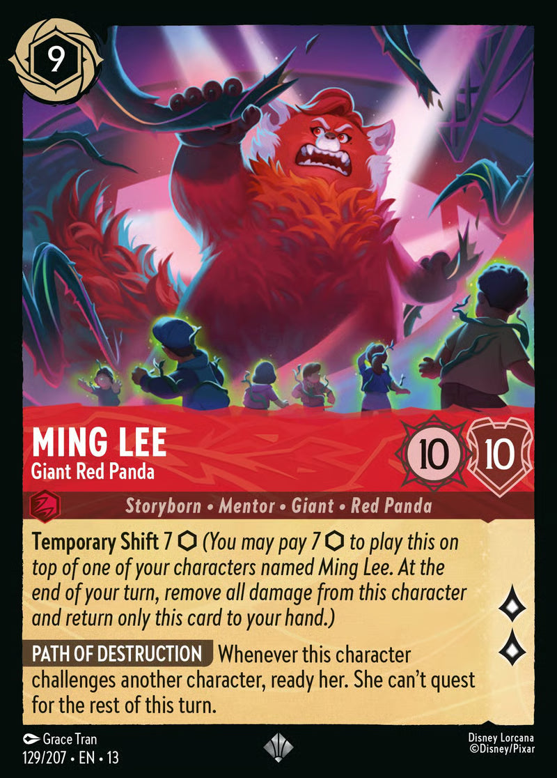 Ming Lee - Giant Red Panda [129EN13] (Attack of the Vine)
