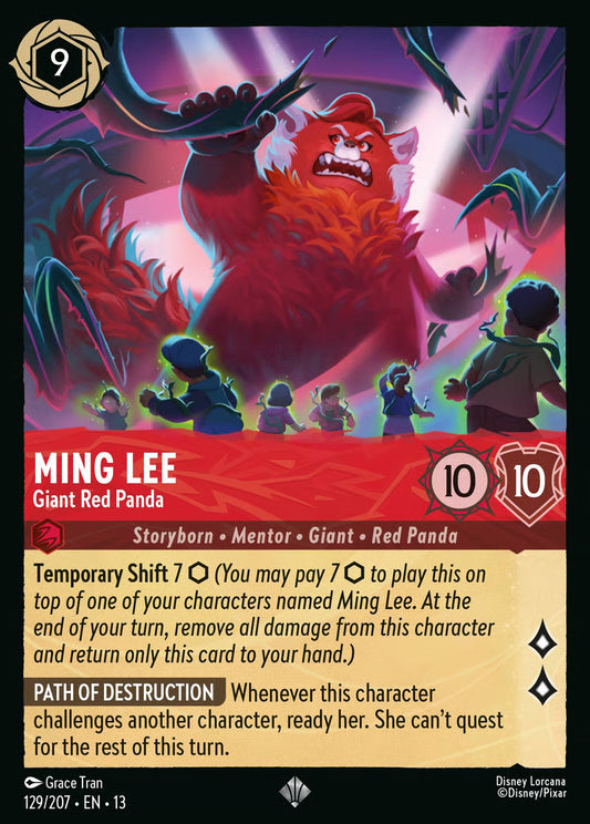 Ming Lee - Giant Red Panda [129EN13] (Attack of the Vine)