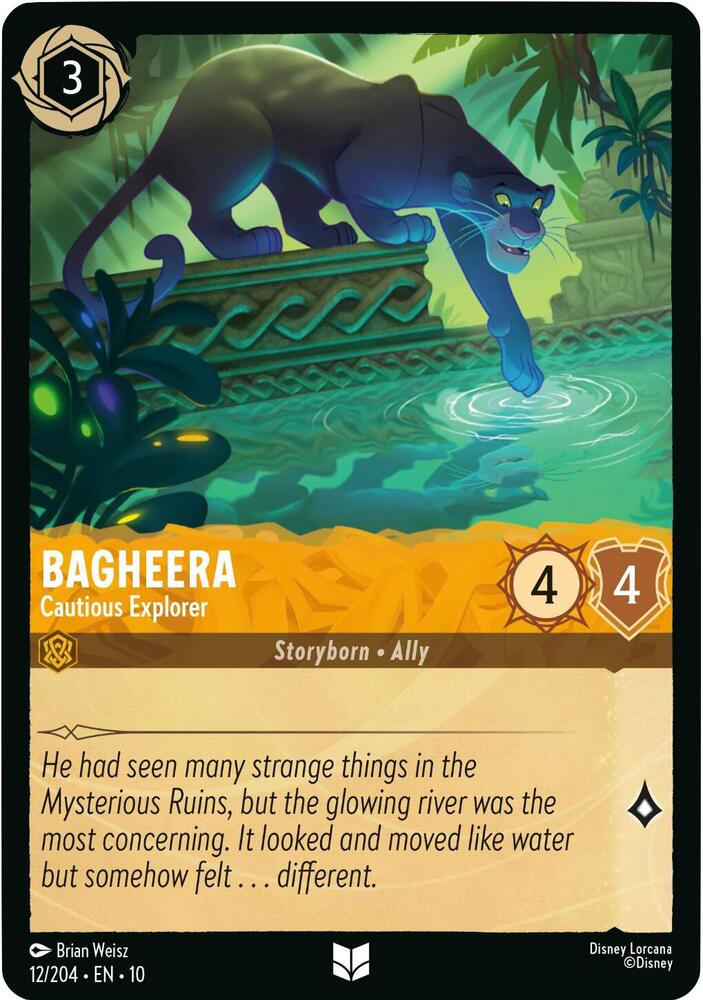 Bagheera - Cautious Explorer [12EN10] (Whispers In The Well)