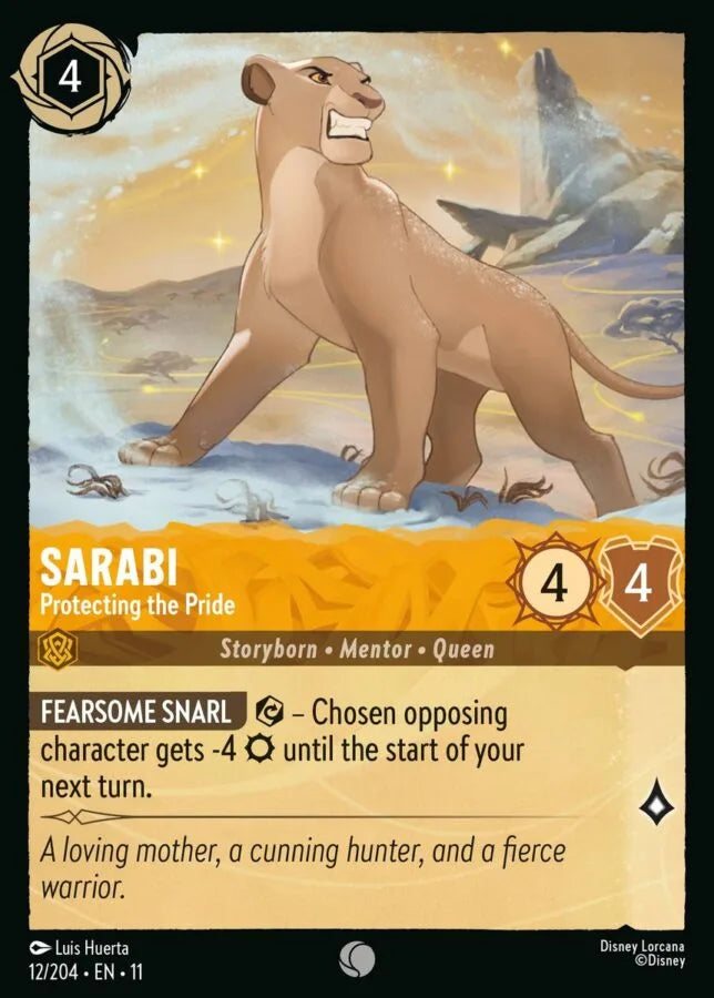 Sarabi — Protecting the Pride [12EN11] Winterspell