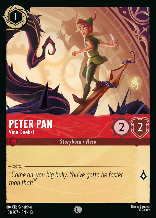 Peter Pan - Vine Duelist [131EN13] (Attack of the Vine)