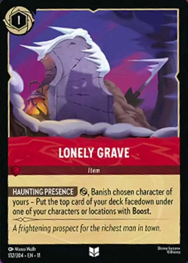 Lonely Grave [132EN11] Winterspell