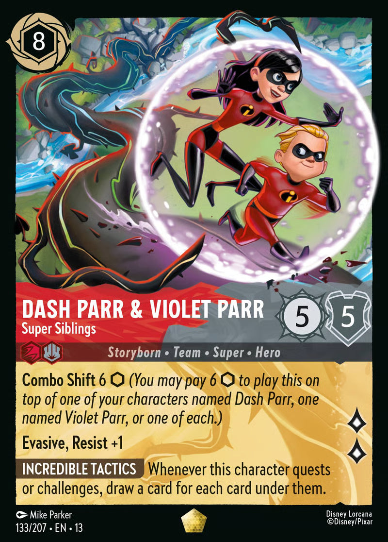 Dash Parr & Violet Parr - Super Siblings [133/207] (Attack of the Vine!)