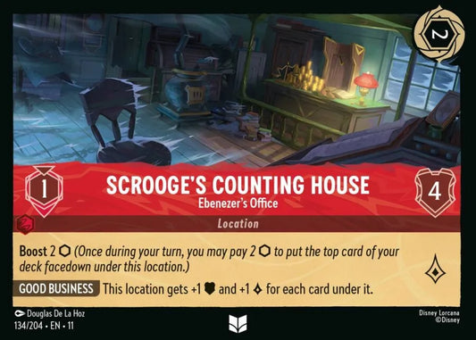 Scrooge’s Counting House — Ebenezer’s Office [134EN11] Winterspell