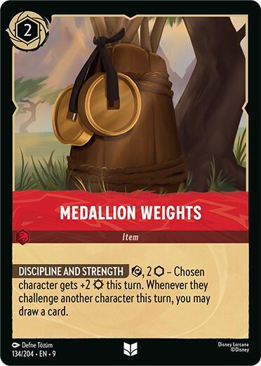 Medallion Weights [134EN9] (Fabled)