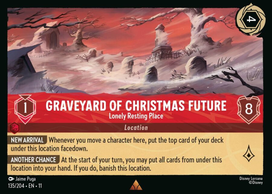 Graveyard of Christmas Future — Lonely Resting Place [135EN11] Winterspell