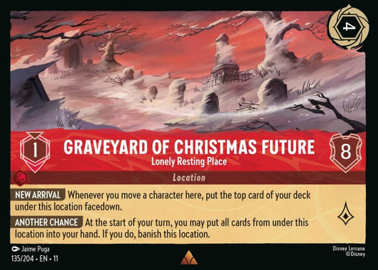Graveyard of Christmas Future — Lonely Resting Place [135EN11] Winterspell