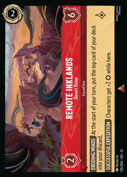 Remote Inklands - Desert Ruins [135EN12] (Wilds Unknown)