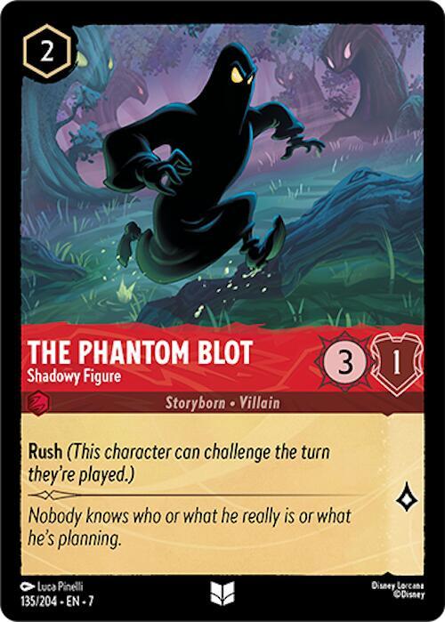 The Phantom Blot — Shadowy Figure [135EN7] Archazia's Island